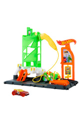 Hot Wheels Elektrikli Araç Şarj İstasyonu Oyun Seti HTN79